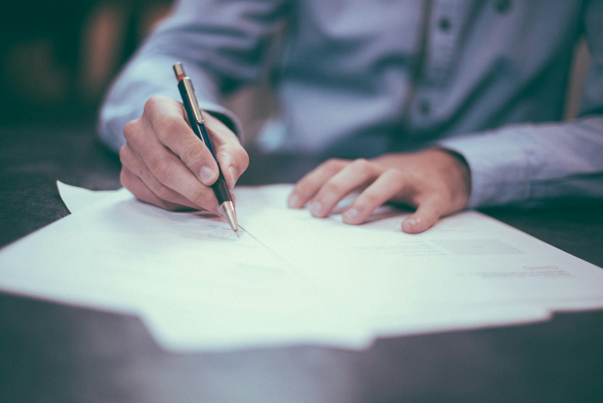 Signing receipt - consumer protection